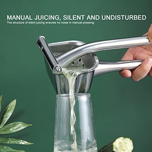 Stainless Steel Lemon Squeezer, Citrus Juicer, Hand Press Manual Squeeze Juice Extractor, Fruit Extractor Tool for Lemon Citrus Orange