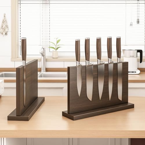 THMINS Large Magnetic Knife Holder, 16 x 9 Inch Magnetic Knife Block