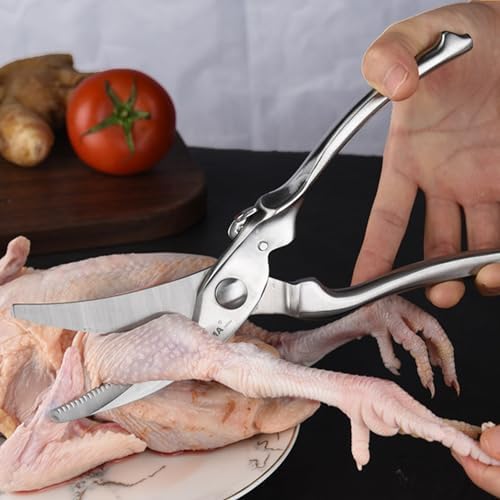 TONMA Poultry Shears, Made in Japan, 10" Japanese Kitchen Shears Heavy Duty