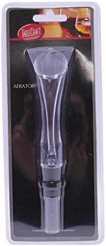 Tablecraft Wine Aerator, Small, Black