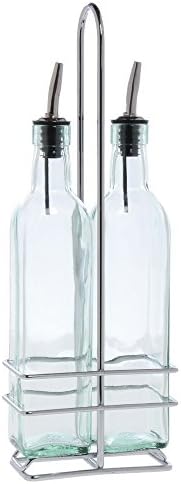 Tablecraft 16 oz. Olive Oil Bottle Set of 2 (Without Rack)