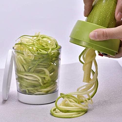 Handheld Vegetable Spiralizer, Manual Vegetable Spiralizer Vegetable Veggie Spiral Cutter for Carrots Cucumbers (1#)