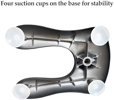 LIU&LIU Citrus Fruit Squeezer,Hand Press Fruit Juicer with Four Suction Cups,Manual Citrus Juicer,Solid Black