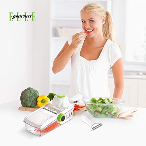 Mandoline Slicer Sets – Multiple Pieces & Parts Included for Slicing, Chopping and Peeling