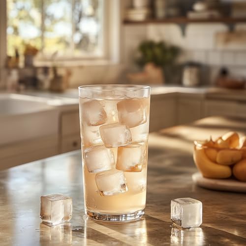 Ice Cube Tray with Lids, Small Silicone Molds for Cocktails & Drinks