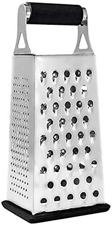 Chef Remi Rectangular Modern Stainless Steel Box Grater