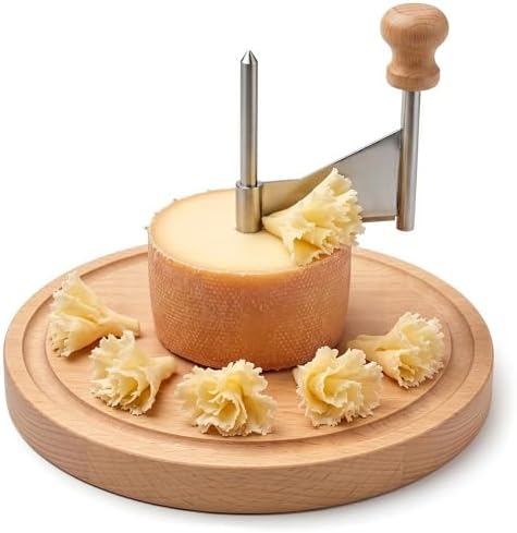 Cheese Curler for Making Rose-Shaped Cuts, Stainless Steel Blade