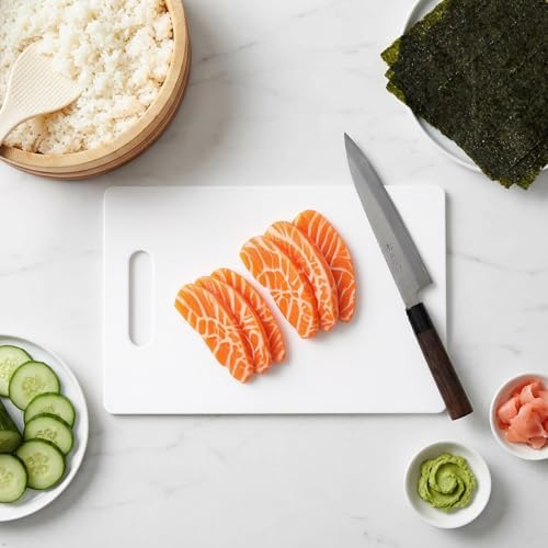 4-Piece Small Plastic Cutting Board with Handles