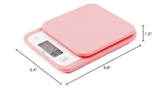 Ozeri® Garden and Kitchen Scale II with 420 Variable Graduation Technology® | Measures most delicate garden herbs and greens at 0.1 g for ingredients under 420 grams and 0.5 g for items over 420 grams
