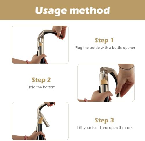 Champagne Bottle Opener, Bar Jar Cork Puller