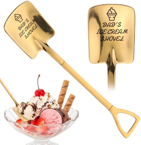 Personalized Ice Cream Shovel Spoon,Custom Funny Engraved Spoons (Style-2)