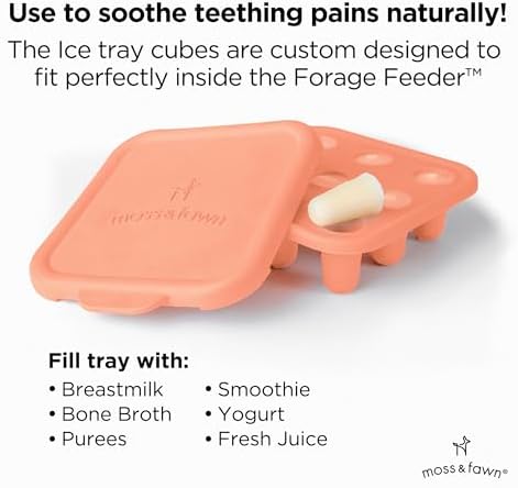 Moss and Fawn Ice Cube Tray - Breast Milk Popsicle Mold - Bloom