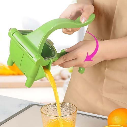 Ultimate Juice Squeeze, Manual Juicer, Portable Manual Juicer Squeezer, Versatile Fruit Squeezer for Watermelon Lemon Orange Grapes