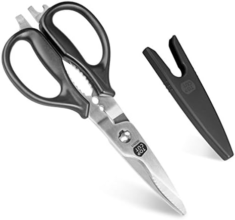 Top Cut 1022513 Heavy Duty Kitchen Shears and Multi Purpose Scissors, 9-Inch