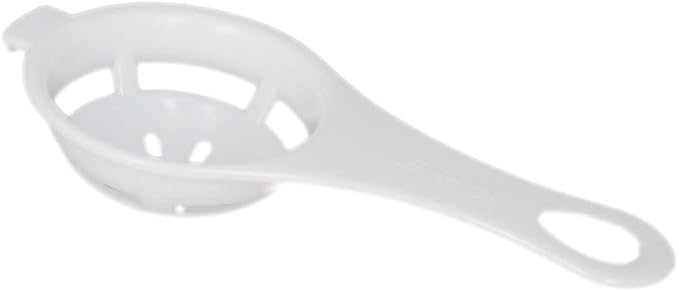 Utoolmart Egg Yolk Separate Spoon, Egg White Separator, Quick and Easily Plastic Egg White Separator Kitchen Cooking Baking Tool 10Pcs