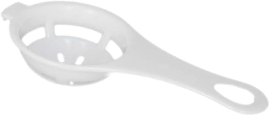 Utoolmart Egg Yolk Separate Spoon, Egg White Separator, Quick and Easily Plastic Egg White Separator Kitchen Cooking Baking Tool 10Pcs