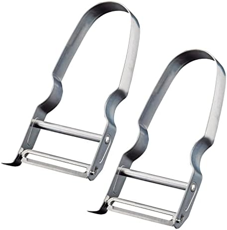 Westmark 2 Vegetable and Asparagus Peelers, U-Peeler, Steel, Stainless Steel, 609022E3