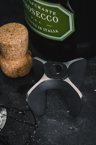 BarCraft Champagne/Sparkling Wine Opener, Stainless Steel