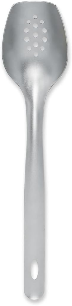 Rada Cutlery Cook's Spoon with Holes (R125), Stainless Steel, 2.5" x 3" Face, 11.5" Length