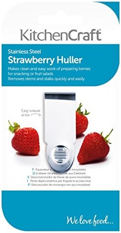 Kitchen Craft Stainless Steel Strawberry Huller/Corer