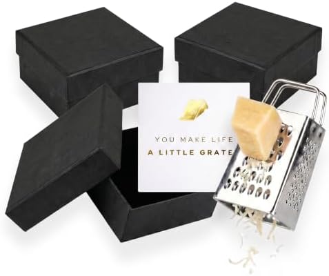 Mini Cheese Grater Gift Set 3-Pack - “You Make Life a Little Grater”