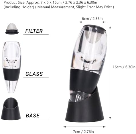 Wine Aerator with Plastic Mesh Filter