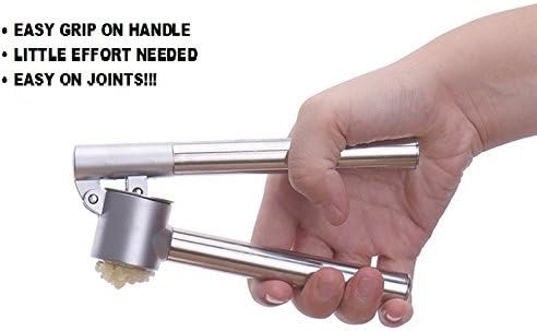 Oye Stainless Steel Garlic Press