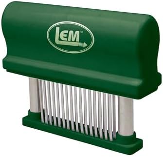 LEM Products Hand Held Tenderizer, 48 Blades, Stainless Steel and Plastic