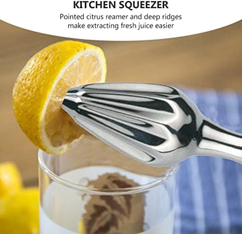 Manual Hand Citrus Reamer Stainless Steel Lemon Squeezer Citrus Juicer Squeezer Juicerfor Lemons Limes and Oranges
