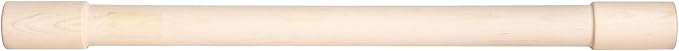 J.K. Adams Lovely Maple Wood Rolling Pin, 24-inches by 1-3/4-inches by 1/8-inches