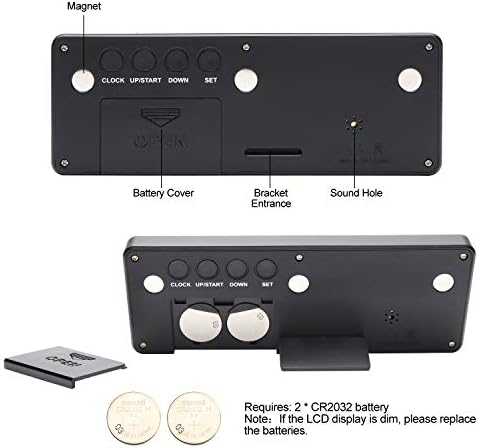 A AIMILAR 999 Days Countdown Timer Digital Clock Retirement Vacation Event Day Counter with Count Up Function