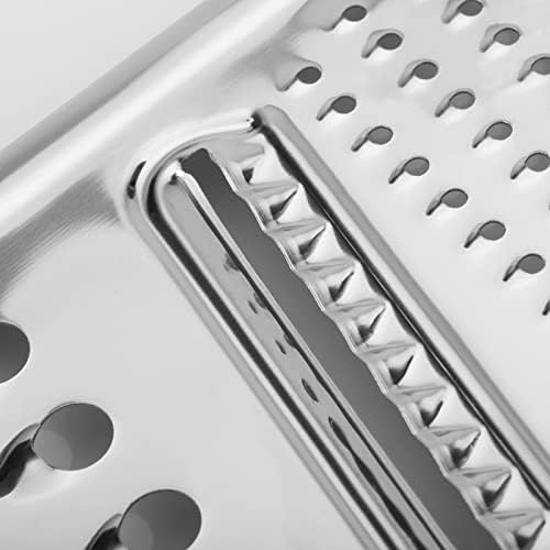 Westmark Set of 3: Universal Grater + Cucumber Slicer + Peeler, Stainless Steel, Steel + Famos, Silver, 100222E6