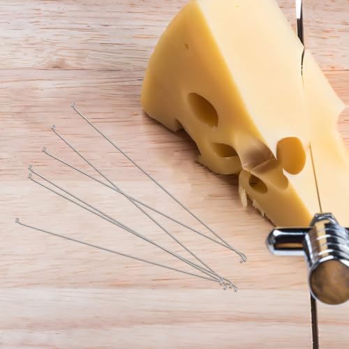 Cheese Slicer Wire Replacement 5.5 Inch Stainless Steel Cutting Line for Easy Slicing of Cheese Butter and Sausage Kitchen Tool