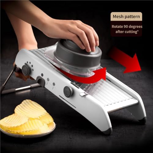 Mandoline Slicer For Kitchen, Vegetable Chopper, Vegetable/Potato/Veggie/Cheese/Tomato/Onion Manual Slicer, Multi-Functional Vegetable Manual Slicer And Cutter For Your Kitchen.