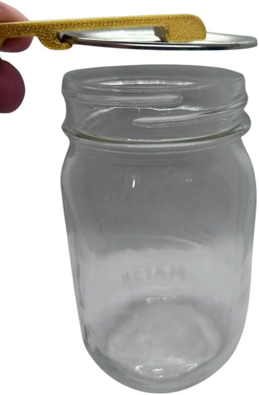 Canning and Mason Jar Opener, Easy Release Vacuum Seal for all lids magnetic (Gold)