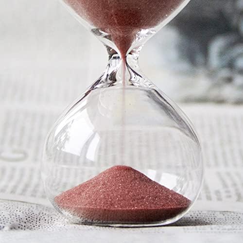 SWISSELITE Puff Sand Timer, Hourglass Sand Timers, Inspired Glass