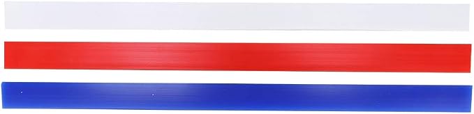 6pcs Measuring Dough Strips, Professional Dough Thickness Rails & Silicone Rolling Pin Guides for Cookies, Pies, Noodles, Fondant, Biscuits Baking