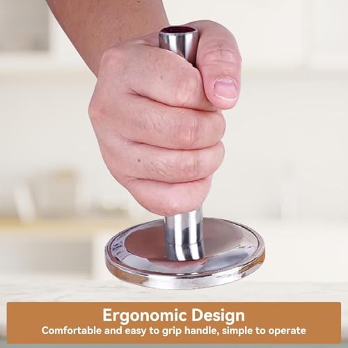 Meat Tenderizer Hammer, Meat Pounder Tenderizer Meat Pounder Flattener Kitchen Mallet Stainless Steel Meat Loosening Hammer Multifunctional Thickened and Weighted Chicken Tenderizer