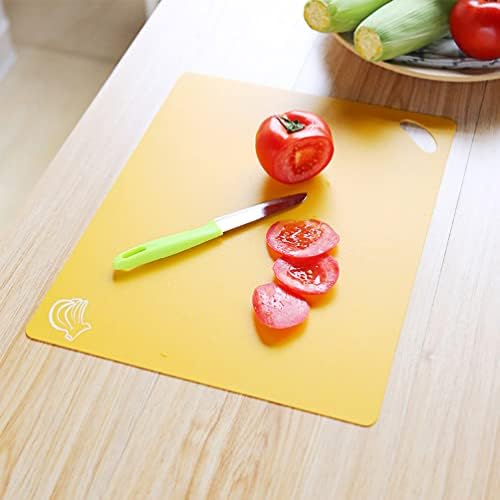 4pcs Chopping Board Hanging Cutting Board Home Accessory Fruit Plastic Kitchen Supplies Tools