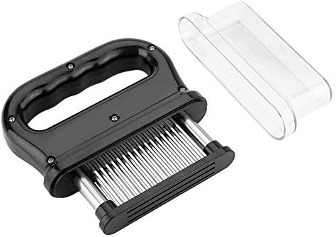 Needle Meat Tenderizer,48 Stainless Steel Ultra Sharps Needle Blade Tenderizer for Tenderizing Steak,Chicken and Pork