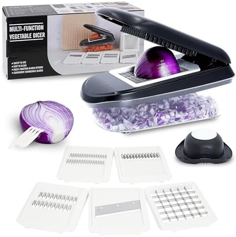 Onion Chopper - Vegetable Slicer and Chopper - Mandoline Slicer
