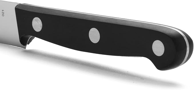 Arcos Paring Knife 4 Inch Stainless Steel. Professional Knife for Peeling Fruits and Vegetable. Ergonomic Polyoxymethylene Handle and 100 mm Blade. Series Universal. Color Black