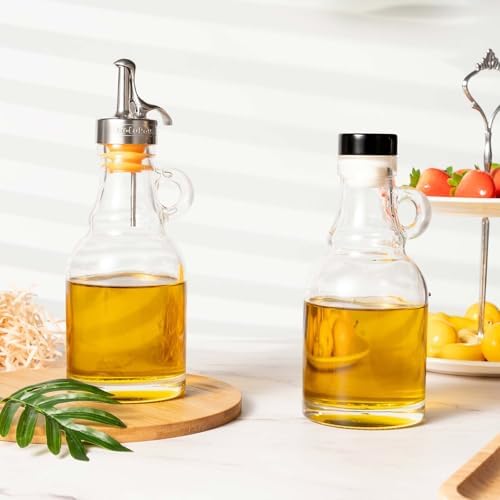 Olive Oil Dispenser Bottle, Oil Holder for Kitchen,Cooking Bottle Spout