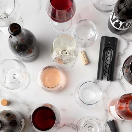 Rabbit Pro CorkPull - Advanced Cork Remover and Wine Opener with Precision Alignment, Stainless Steel Accents, and Non-Stick Spiral - Essential Barware Tool & Kitchen Accessory