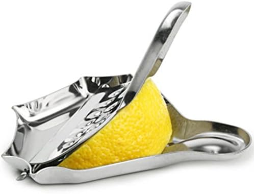 4-Pack Lemon Lime Squeezer, Manual Citrus Press Juicer, Stainless Steel Fruit Orange Hand Squeezers Presses
