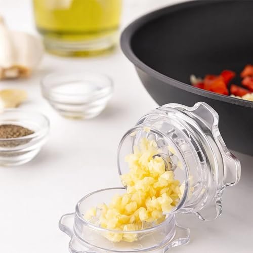 Angel’s Peel Lounge Garlic Mincer (Clear)