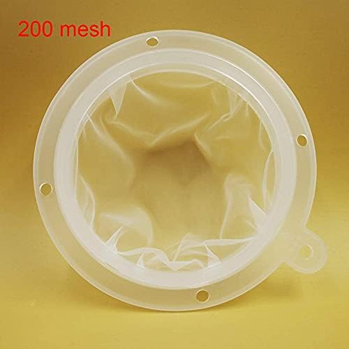 Wine Filter Mesh Food Filter Juice Jam Coffee Sediment Strainer for 5 in Kitchen Funnel (Filter 200mesh)