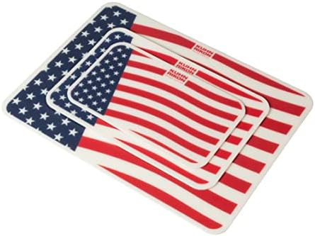 Kuhn Rikon 3-Piece Americana Printed Cutting Board