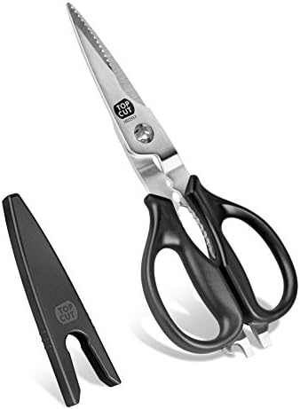 Top Cut 1022513 Heavy Duty Kitchen Shears and Multi Purpose Scissors, 9-Inch