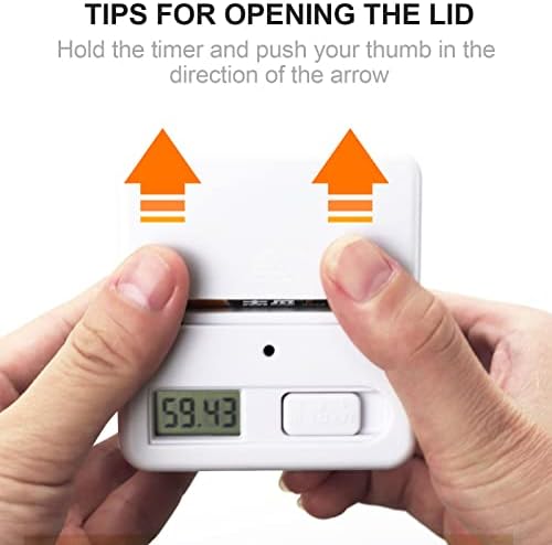 Feilifan Cube Timer, Focus Study Timer, 1-3-5-10 Minutes Time Management